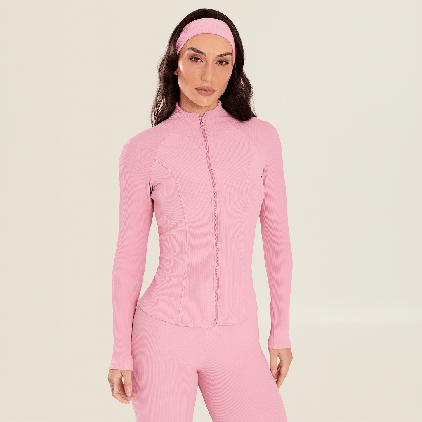 Conjunto Canelado Intense Rosa Zephyr
