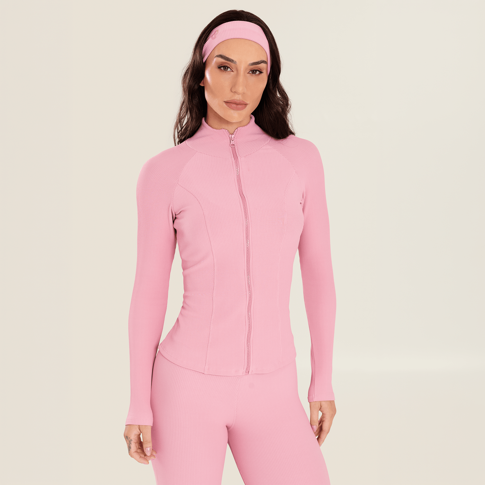 Casaco Canelado Intense Rosa Zerphyr