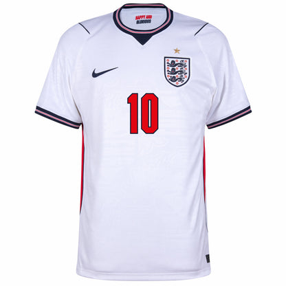 [Promoção Compre 1 Leve 2] Camisa Inglaterra BELLINGHAM 10 2026/27 I Versão Jogador Masculina – Branca