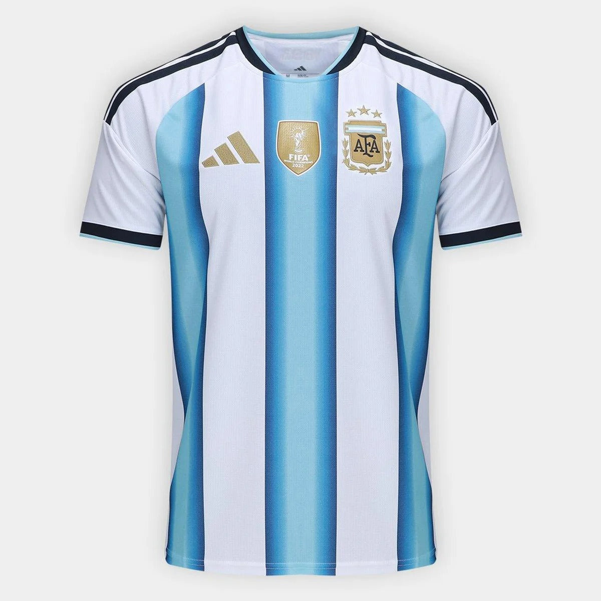 Camisa Seleção Argentina Home Torcedor 2026 Nº10 Messi Adidas Masculina - Branco+Azul Claro