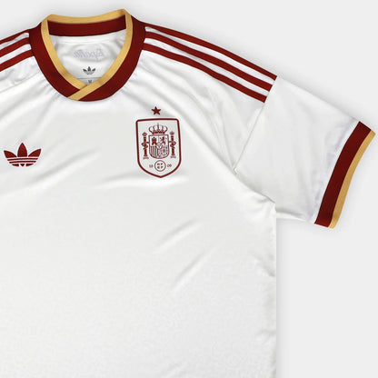 Camisa Seleção Espanha Away 2026 s/nº Torcedor Adidas Originals Masculina - Branco