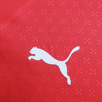 Camisa Seleção Portugal Home 25/26 s/n Jogador Puma Masculina - Vermelho