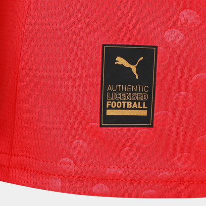 Camisa Seleção Portugal Home 25/26 s/n Torcedor Puma Feminina - Vermelho