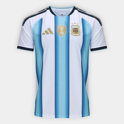 Camisa Seleção Argentina Home Torcedor 2026 s/n Adidas Masculina - Branco