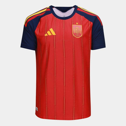 Camisa Seleção Espanha Home Jogador 2026 s/n Adidas Masculina - Vermelho