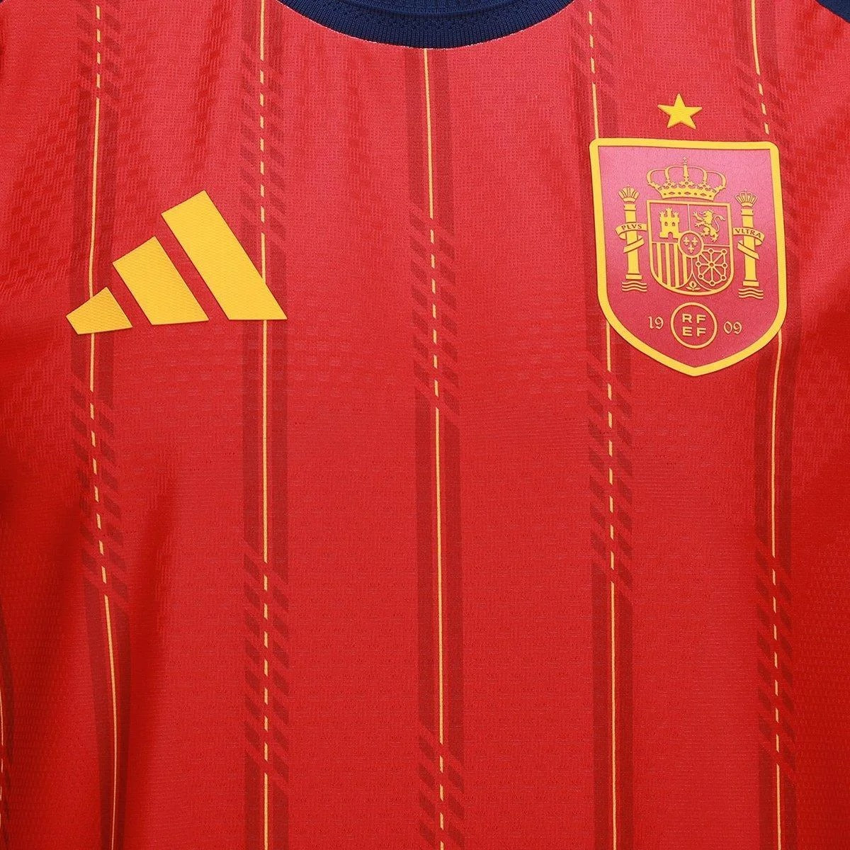 Camisa Seleção Espanha Home Jogador 2026 s/n Adidas Masculina - Vermelho