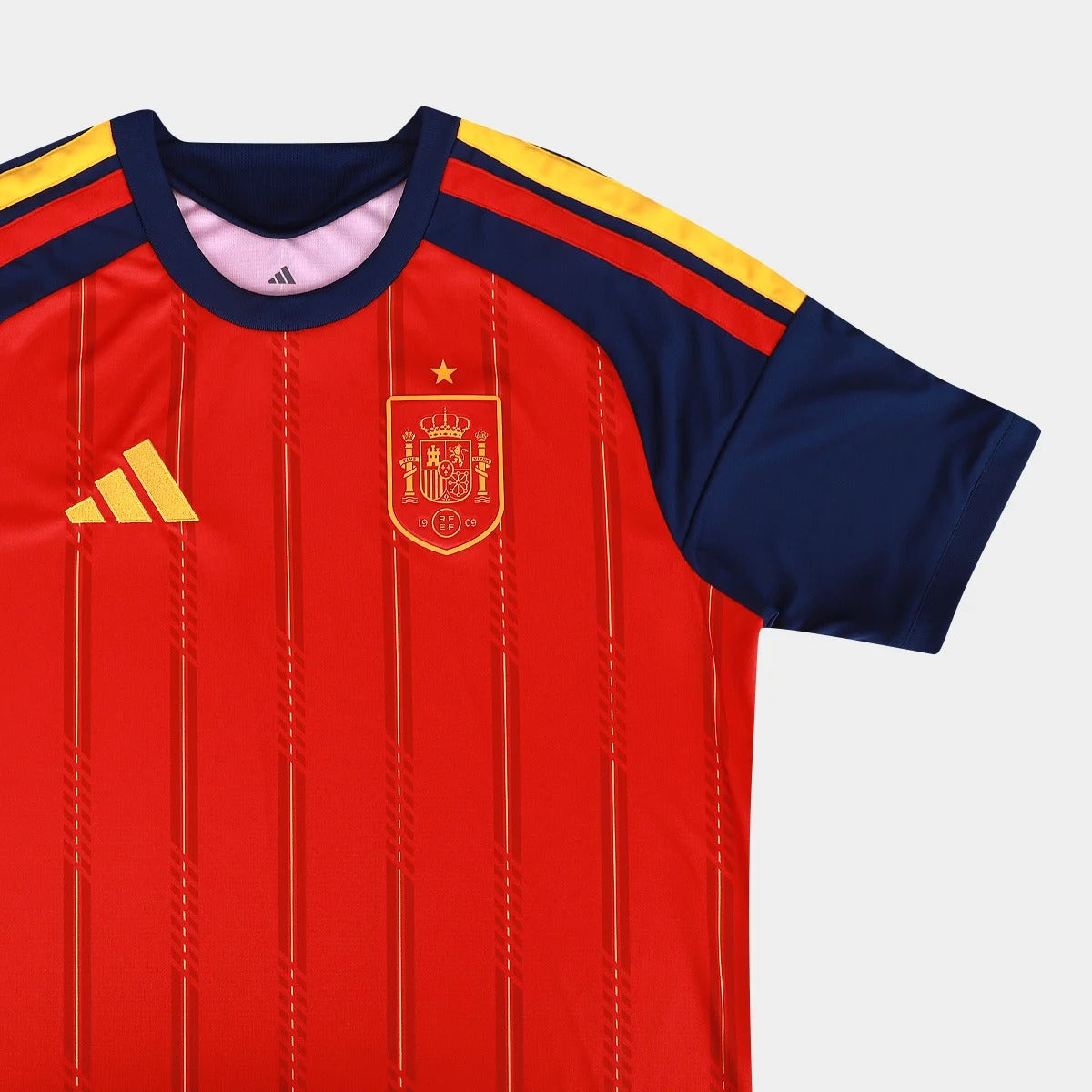 Camisa Seleção Espanha Home Torcedor 2026 s/n Adidas Masculina - Vermelho