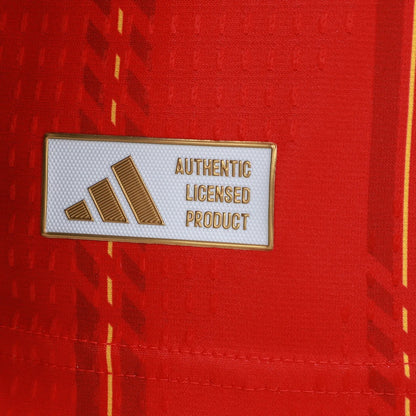 Camisa Seleção Espanha Home Jogador 2026 s/n Adidas Masculina - Vermelho